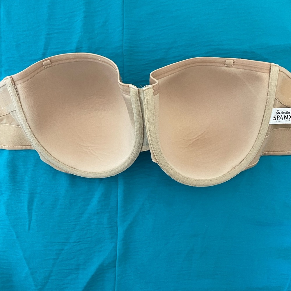 SPANX Bra Cha Cha Nude Strapless Push-Up Bra - Picture 5 of 6